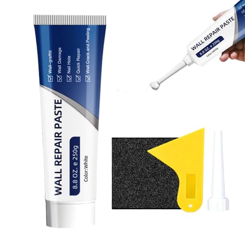 Efficient Drywall Repair Kit with Scraper, 2026 New Wall Repair Paste, Multi-Functional Crack Repair, Portable Hole Filler for Plaster Dent Repair and Wood Scratch Repairs (1 PCS) - color: 1 PCS