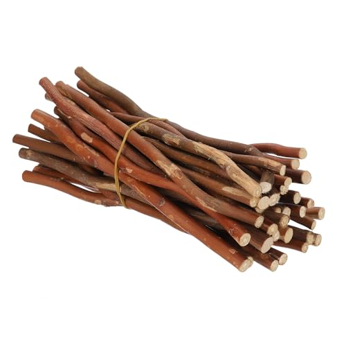 PATIKIL 36 Pcs 20cm Wood Log Sticks, Natural Wood Craft Sticks, Dried Wood Sticks Wooden Branches for DIY Crafts Accessory Decor Photo Props, Brown - color: Brown, size: 20 cm