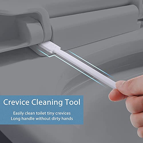 Lumkew 60Pcs Crevice Cleaning Tools, Disposable Toilet Brush for Narrow Gaps, Small Cleaning Brushes for Small Spaces for Bathroom, Kitchen, Household - size: 60pcs