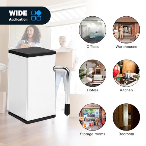 Door Stopper - Pocket Size and Mobile - Heavy Duty Hinge Door Stop - Fit for Firemen, Movers, Hotels & Stores - Easy to Use - Children & Pets Safety Hanging Door Hinge Stoppers