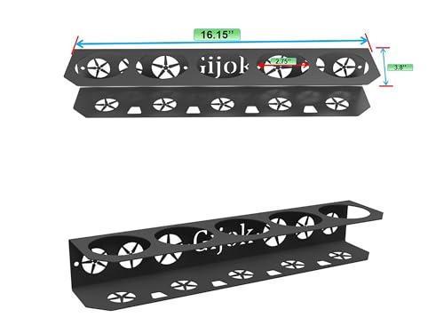 2 Pack Five Cans Wall-Mounted Steel Aerosol Spray Can Holder, Steel Wall Mount Storage Organizer for Garage and Workspace (2-Black) - style: 2-Black