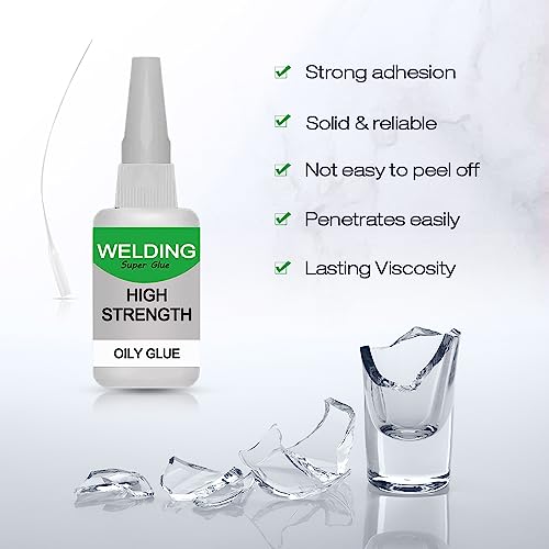 Welding High-Strength Oily Glue, Multifunctional Glue Powerful Universal Glue, High-Strength Oil-Based Welding Adhesive (2 Pcs) - color: 2 Pcs