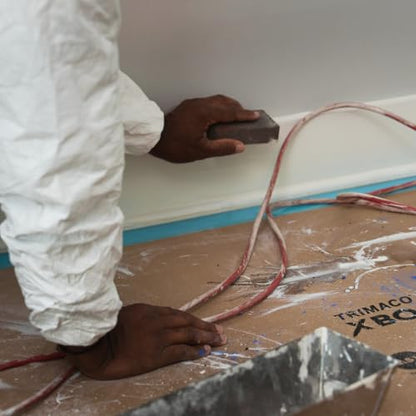 Trimaco X-Board Paint & Remodel, Lightweight Breathable Surface Protector, 1 roll, 35-inch x 50-feet, Brown