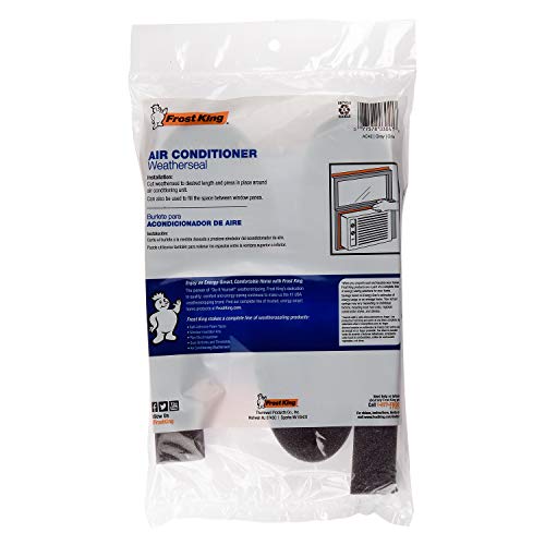 THERMWELL Frost King AC43H Air Conditioner Weatherseal Tape, 2-1/4 by 2-1/4 by 42-Inch - size: 2-1/4" W, 2-1/4" T, 42" L, Dark Gray