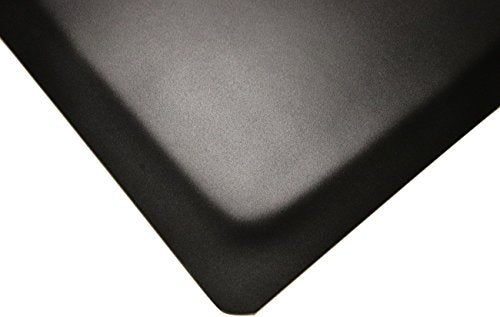 Rhino Mats HDT24X4 Heavy Duty Top Anti-Fatigue Mat, 2' x 4', 9/16", Vinyl, Black - size: 2' x 4', style: 9/16" THICKNESS