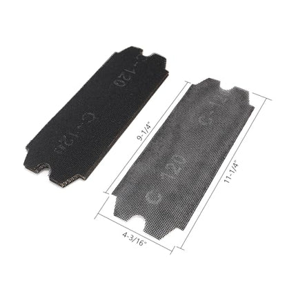 SCOTTCHEN Drywall Sanding Screen Mesh Sheet 11-1/4" x 4-3/16" Grit: #60,80,120,220,320-20pcs - style: #60,80,120,220,320-20pcs
