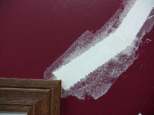 Stepsaver Products USA Made Stress Crack Tape (25' x 2") Smooth Roll (1) Easily Repair Cracks and Corners Simply Peel Stick Paint - size: 25' X 2" Smooth