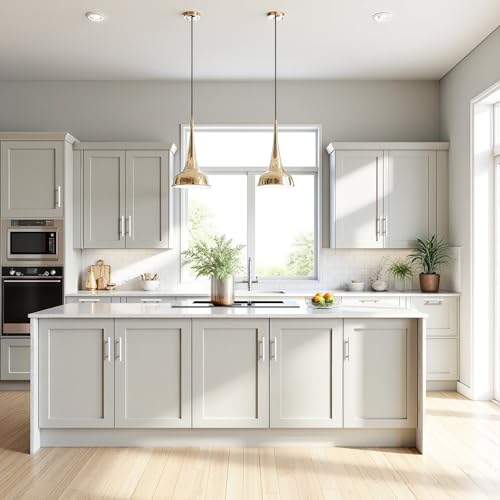 Probrico 5 Pack Hole Centers (64mm) 2-1/2inch White Kitchen Cabinet Handles Stainless Steel White Cabinet Pulls Euro Style Pull Handle for Cabinets and Drawers Total Length 4inch - color: White, size: Hole Centers: 2-1/2"