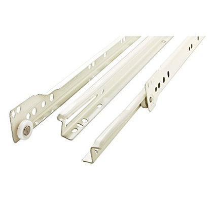 Silent Cold Rolled Plate Bottom Mount Drawer Slide Track (12in/30cm) - size: 12in/30cm