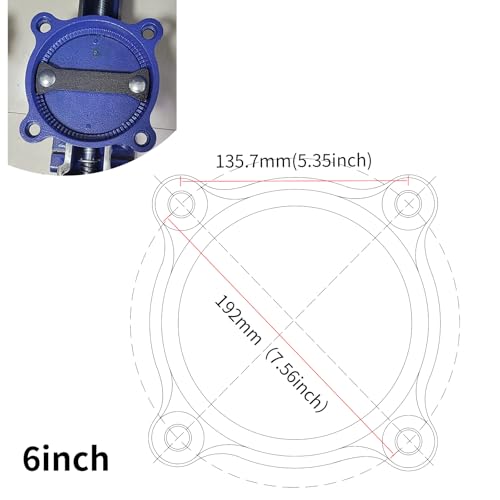 6" Heavy-Duty Bench Vise 13200LBS Stronger Clamping Force Ductile Iron Bench Vise 6 Inch 360° Swivel Bench Vice with Anvil Blue, Include Mini Bench Vice Clamp - size: 6-inch