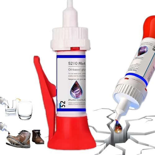 Powerful Solder Multi-Material Repair Adhesive, 5210 Met Oil Based Glue, 5210 Glue, 5210 Powerful Solder Multi-Material Repair Adhesive for Wood Furniture Cup Shoe (1PCS) - color: 1PCS