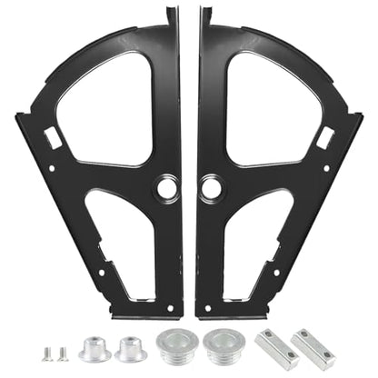 Shoes Drawer Cabinet Hinges Turing Rack Replacement Fittings Stainless Steel for Kitchen Living Room-2pcs - color: Black, size: 1 Layers