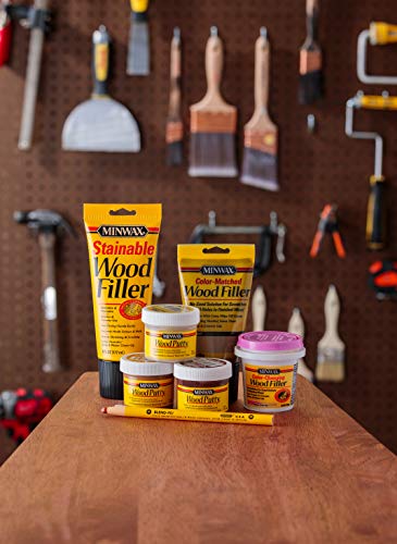 Minwax Color-Matched Wood Filler, Golden Oak, 6 oz