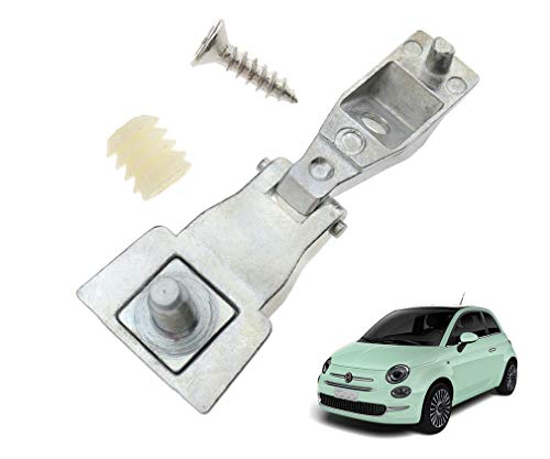 Chrome Outer Door Hinge Handle Repair Kit OS or NS Genuine OE:51964555 Fit for Fiat 500 / Abarth 500 / Alfa Romeo 147 / Alfa Romeo GT NEW! - size: General