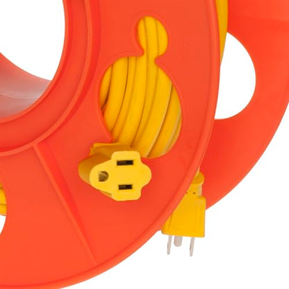 Bayco KW-130 Cord Storage Reel with Center Spin Handle, 150-Feet - size: (Pack of 1)