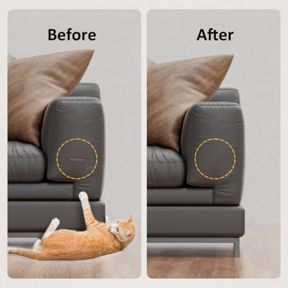 Leather Repair Patch 24x54 Inch, Self Adhesive Leather Repair Tape, Large Vinyl Repair Kit for Sofa Couch Furniture Car Seats, Strong Adhesion Scratch Resistant Easy Cut (Dark Gray) - color: Dark Gray