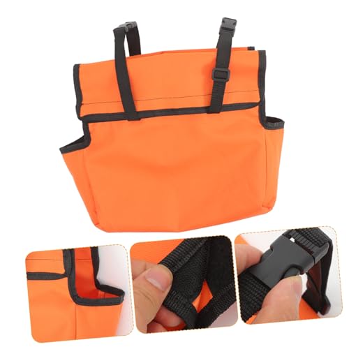Collapsible Ladder Accessory Kit Large Capacity Tool Pouch for Ladder Easy-carry Storage Bag
