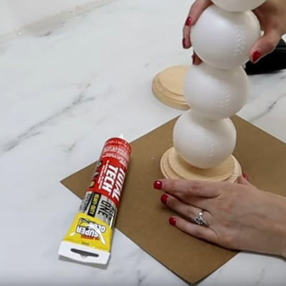 Super Glue Total Tech Construction Adhesive Sealant 4.2 oz. - color: White