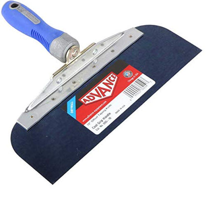 Drywall Offset Taping Knife 10" & 12" Blue Steel Knives Set