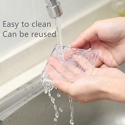 Non Slip Furniture Pads – Premium 8 pcs Furniture Grippers! Best SelfAdhesive Silicone Feet Furniture Legs– Ideal Non Skid Furniture Pad Floor Protectors for Fix in Place Furniture (40mm)