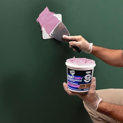 DAP Fast Dry High Strength Spackling with DryDex Technology, Pink/White, 32 oz (7079818451)