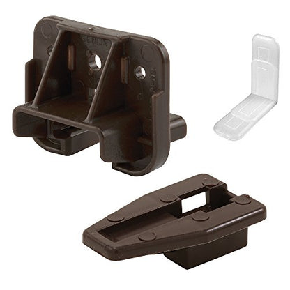 Slide-Co 223887 Drawer Track Guide and Glides – Replacement Furniture Parts for Dressers, Hutches and Night Stand Drawer Systems (2 Pack)