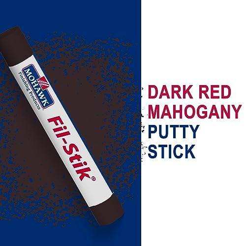 Mohawk Fil-Stik Wax Putty Stick, Dark Red Mahogany M230-0227, 1 Count - color: Dark Red Mahogany
