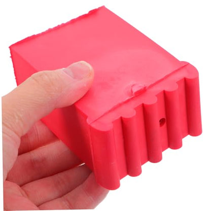 DOITOOL 2pcs Ladder Non-Slip Rubber Feet Covers Anti-Slip Ladder Pads for Safety and Stability Sturdy Foot Protectors for Home and Construction