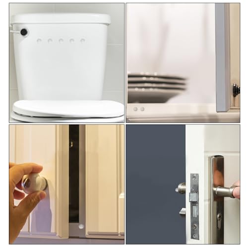 8 Pack 1/2 inch Overlay Soft Close Cabinet Door Hinges for Kitchen Cabinet Hinges Hidden Hinge Stainless Steel Concealed Kitchen Cabinet Hinge Self Closing Screw Holes Distance of Cup is 45 mm