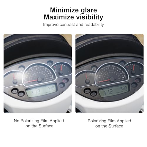 Selens Polarizing Film 2 PCS 7.8x11.8 inches Adhesive Polarized Sheets Linear Polarizing Photography Filter for LCD Screen Repairing & Physics Education
