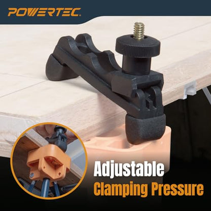 POWERTEC Arachni-Flex Portable Workbench 2x4ft Collapsible Workstand - Heavy Duty Folding Work Table Base, 2500 lbs Capacity 36 Inch Work Height, No Assembly Mobile Work Station w/Carry Strap (71926) - style: 2x4ft Base