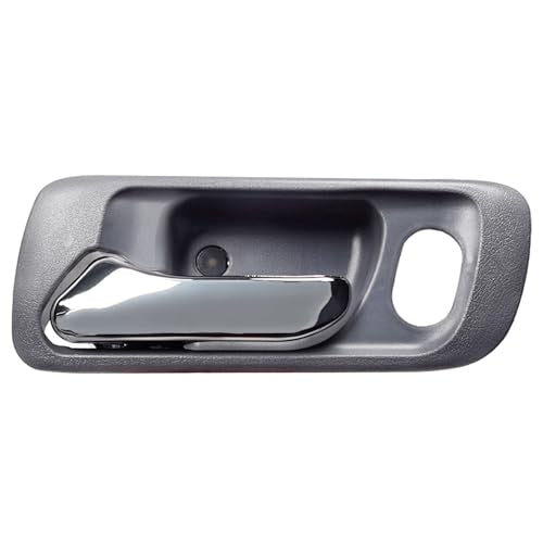 Interior Door Handle Front Left Driver Side Compatible with Honda Accord 1998-2002 Sedan 4-Door, Gray Housing with Chrome Lever - color: 1PCS Gray Front Driver Side