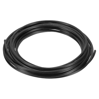 uxcell TPE Screen Spline, 0.16"x26.2ft Round Window Screen Repair Retainer Spline for Door Window Screens Replacement (8 Meter, Black) - size: 0.16" x 26.2ft