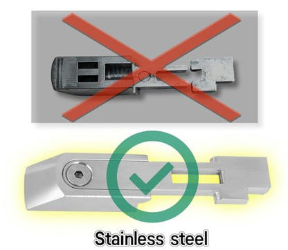 for T507 RV Trimark 060-1650 Door Handle Latch Repair Kit - 304 Stainless Steel