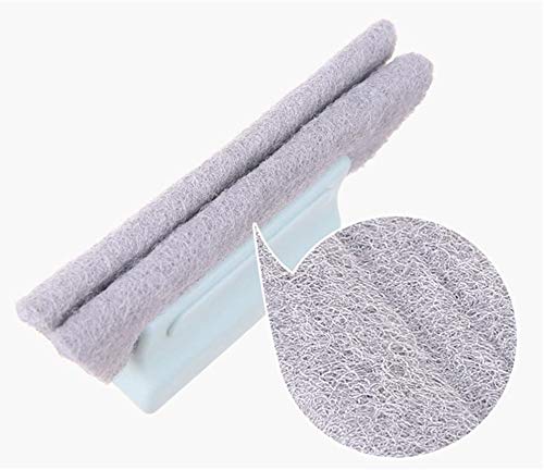Groove Gap Cloth Window Door Track Multifunctional Cleaning Brush Color: Beige/Gray/Blue (Random Color Matching)3PCS