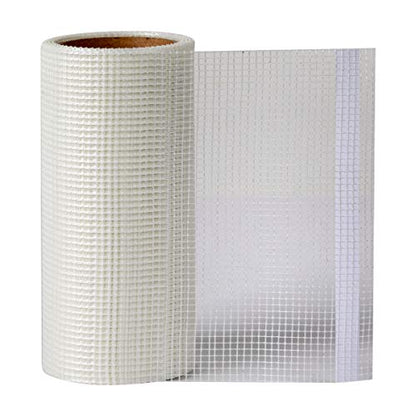 Duck Brand Self-Adhesive Drywall Repair Fabric, 6-Inch by 25 Feet, Single Roll, White (282084) (Pack of 4) - size: 6 in. x 25 ft. (Pack of 4)