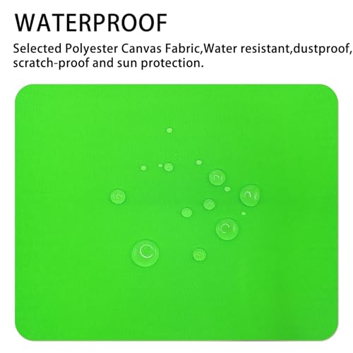 Gheeidau Canvas Repair Patch 9×11 Inch 3Pcs Waterproof Self-Adhesive Fabric Repair Patch for Tents,Boat Cover,Pop Up Canopy,Patio,Bags,Car Seats,Sofas,Furniture Cover(Fluro Green) - color: Fluro Green, size: 9"×11"×3PCS