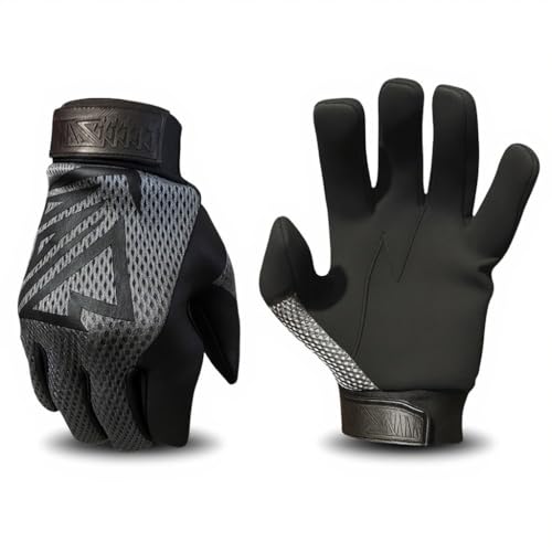 Taaib™ Work Gloves for Mechanic Electrician Industrial Tactical Utility Personnel, Women Men, All-Purpose Reinforced Leather