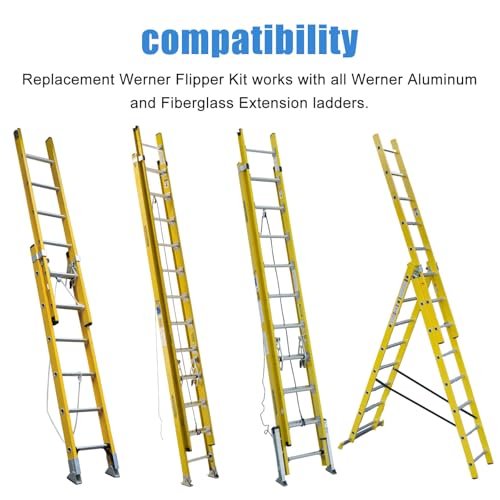 29-1 Flipper Replacement Kit for Werner/Louisville/Keller Lock Replacement kit -Telescoping Ladder Accessories - style: 29-1 Lock Kit