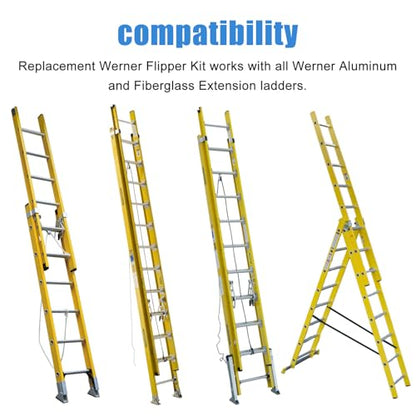 29-1 Flipper Replacement Kit for Werner/Louisville/Keller Lock Replacement kit -Telescoping Ladder Accessories - style: 29-1 Lock Kit