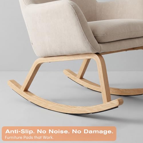 30 Pcs Non Slip Furniture Pads Furniture Grippers Hardwood Floors Thick Self Adhesive Feet Anti Slide Furnitures Floors Protectors Non Skid for Furnitures Legs for Keep Couch Stoppers