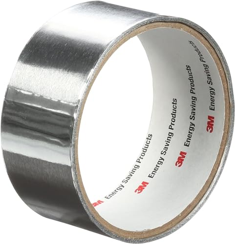 3M High Temperature Flue Tape, High Heat Sealing Tape up to 600 Degrees, 15-Foot Roll (Pack of 2) - size: 1.5 in x 15 ft (Pack of 2)