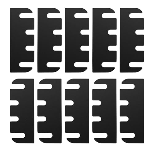 10 Pack Door Shims for Door Hinge Repair Kit, 0.050 Inch Thickness, 3.5 Inch Hinge Shims