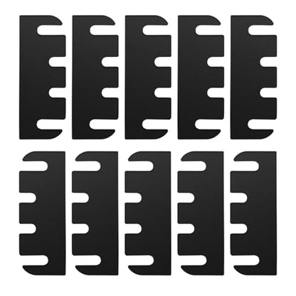 10 Pack Door Shims for Door Hinge Repair Kit, 0.050 Inch Thickness, 3.5 Inch Hinge Shims