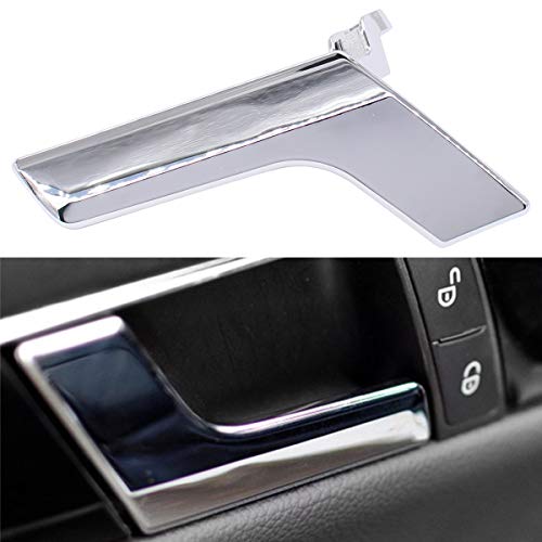 Left Side Chrome Inside Interior Door Handle Repair Kit for Mercedes W204 X204 W204 C-Class (Sedan & Wagon) 2008, 2009, 2010, 2011, 2012, 2013, 2014