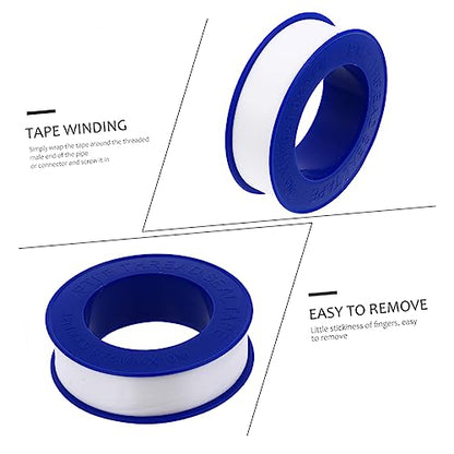 iplusmile 20pcs PTFE Thread Sealing Tape Pipe Sealant for Leak Prevention Adhesive Tape Suitable for All Threaded Plumbing Fittings Maintenance