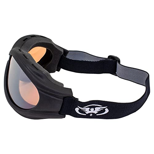 Global Vision Eyewear Big Ben Motorcycle Goggles Fit Over Most Glasses - color: Driving Mirror