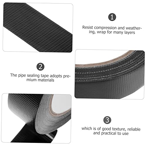 Amosfun 3 Rolls Waterproof Repair Tape Heavy Duty Sealant Tape for Leaks 20m for Indoor/Outdoor Use Extra Strong Fabric Adhesive for Sealing and Packaging