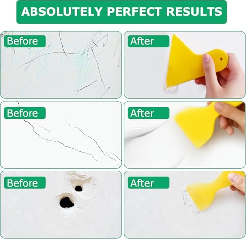 Drywall Repair Kit, Wall Mending Agent,Wall Surface Hole Fill Quick and Easy Solution - color: 1 Pack