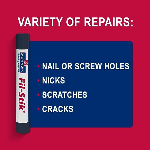 Mohawk Fil-Stik Wax Putty Stick for Wood Repair, Royal Blue M230-1509, 1 Count